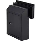 Boîte aux lettres murale en acier avec serrure, boîte de dépôt sécurisée pour l'extérieur, pour la collecte de colis et de courrier