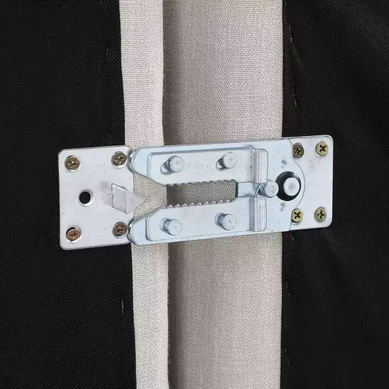 Fauteuil sans accoudoirs en tissu texturé lin Indulge