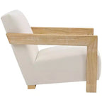 Fauteuil d'appoint pivotant en velours avec piètement pivotant en acier doré