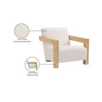 Fauteuil d'appoint pivotant en velours avec piètement pivotant en acier doré