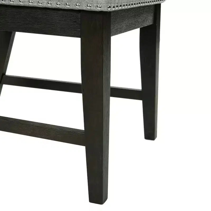 Lot de 2 fauteuils Holden hauteur standard : Tissu, Clous décoratifs