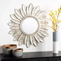 Miroir mural Champagne Sunburst, 13,39 pouces