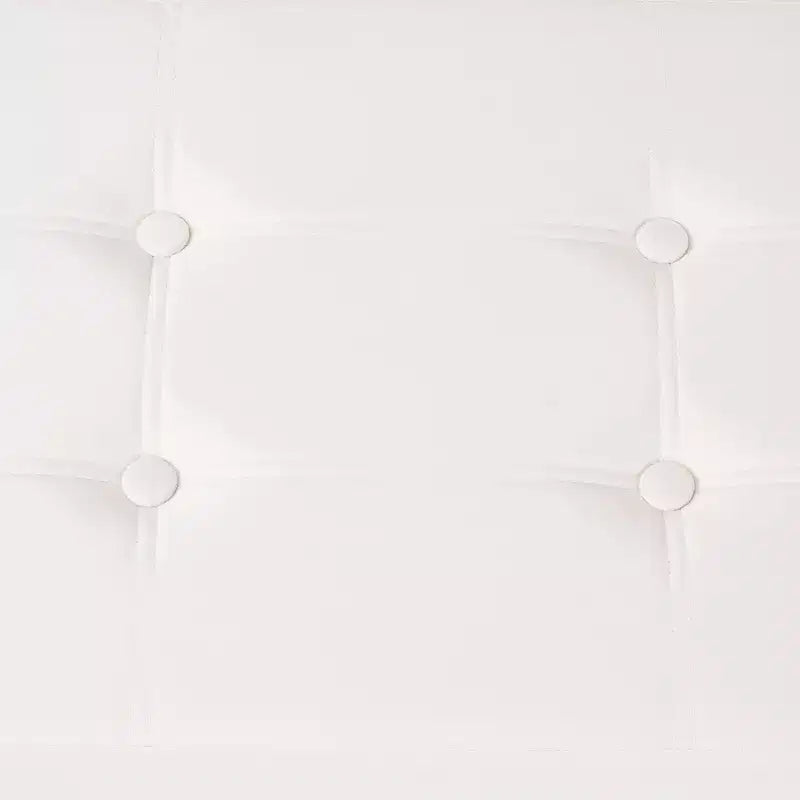 Banc de rangement pliant en velours de 109 cm, pouf coffre à jouets, supporte jusqu'à 300 kg, pour chambre et salon