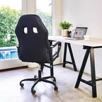 Chaise de Bureau, Chaise de Gaming, Chaise d'Ordinateur, Chaise Exécutive en Cuir PU avec Support Lombaire pour Femmes et Hommes